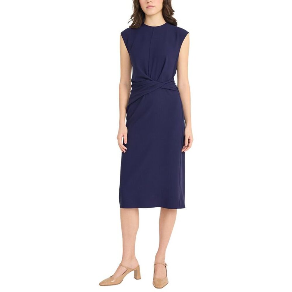 Luxely Womens  Midi Dress, Blue